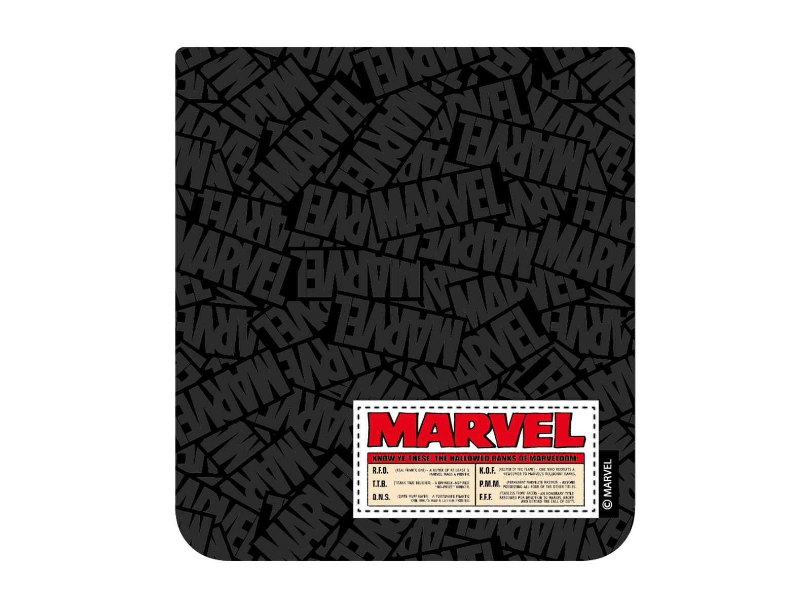 Marvel Black and White Interactive Card