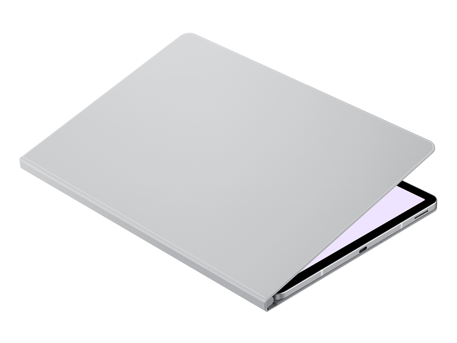 Galaxy Tab S7 FE Book Cover, Mystic Silver Mobile Accessories EF