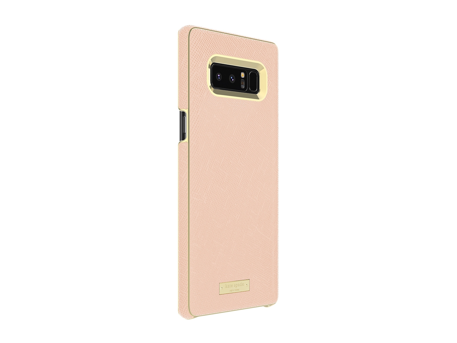 Thumbnail image of kate spade Note8 Inlay Wrap case, Rose Gold Saffiano