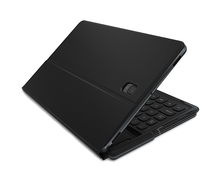 Duplikere samtidig kaos Galaxy Tab S4 Book Cover Keyboard Mobile Accessories - EJ-FT830UBEGUJ |  Samsung US