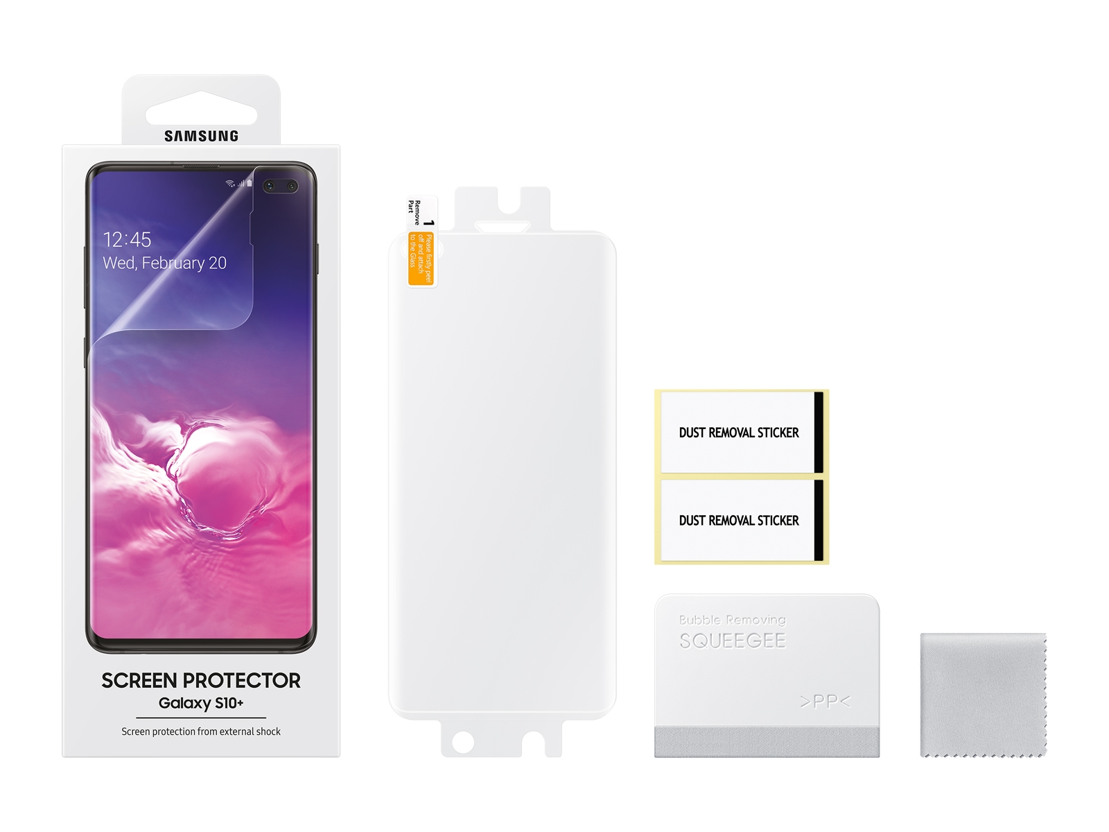 Panzerglas Samsung Galaxy S10 Plus, Premium-Schutz, FlightLife