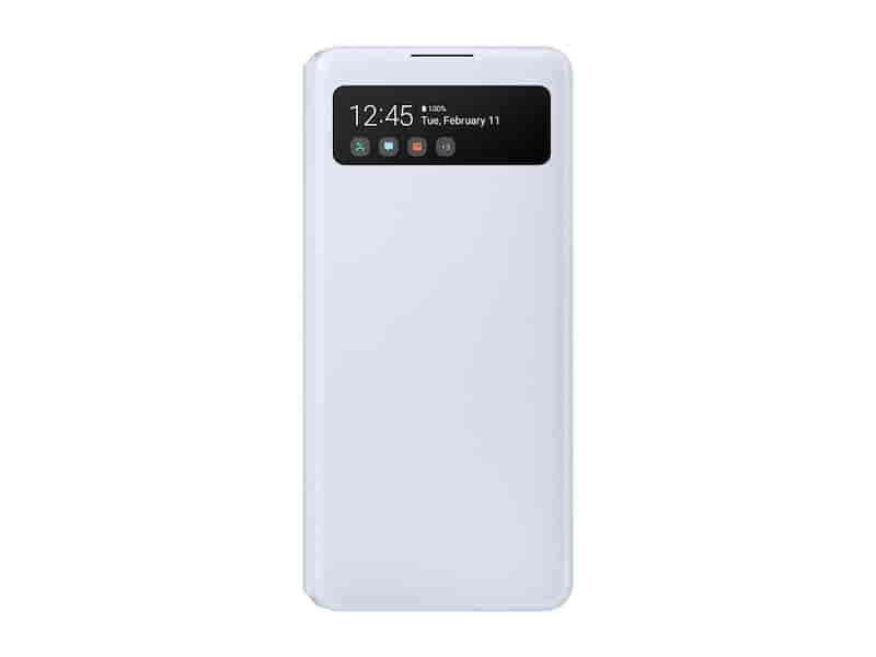 Galaxy A71 5G S-View Wallet Cover, White
