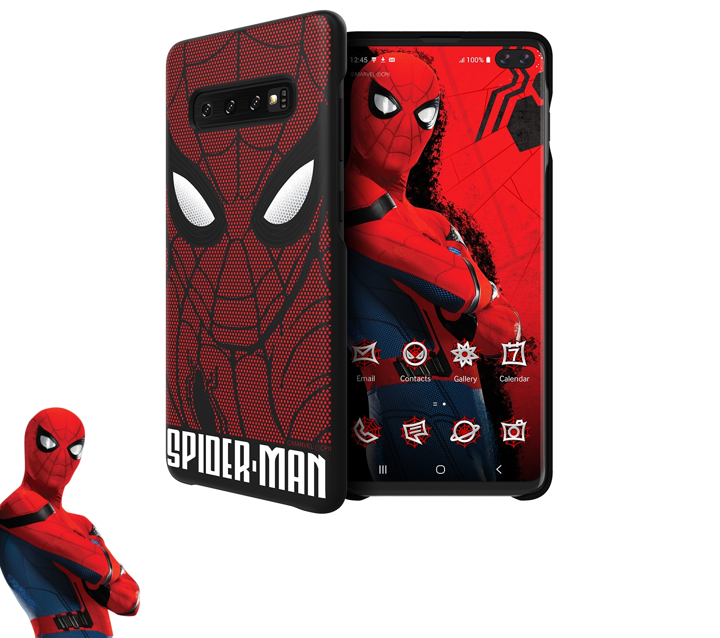 Funda inteligente para Galaxy Friends Spider-Man Lejos de casa para  accesorios móviles Galaxy S10+ - GP-G975HIFGMWA | Samsung ES
