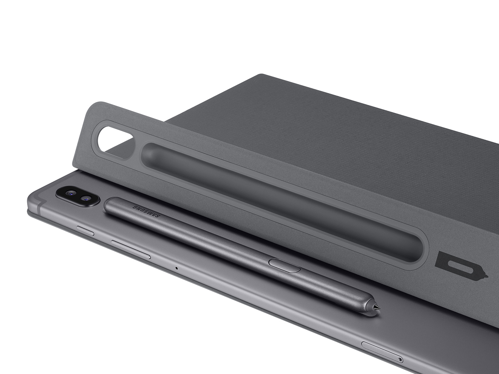 Thumbnail image of Galaxy Tab S6 Book Cover - Mountain Gray