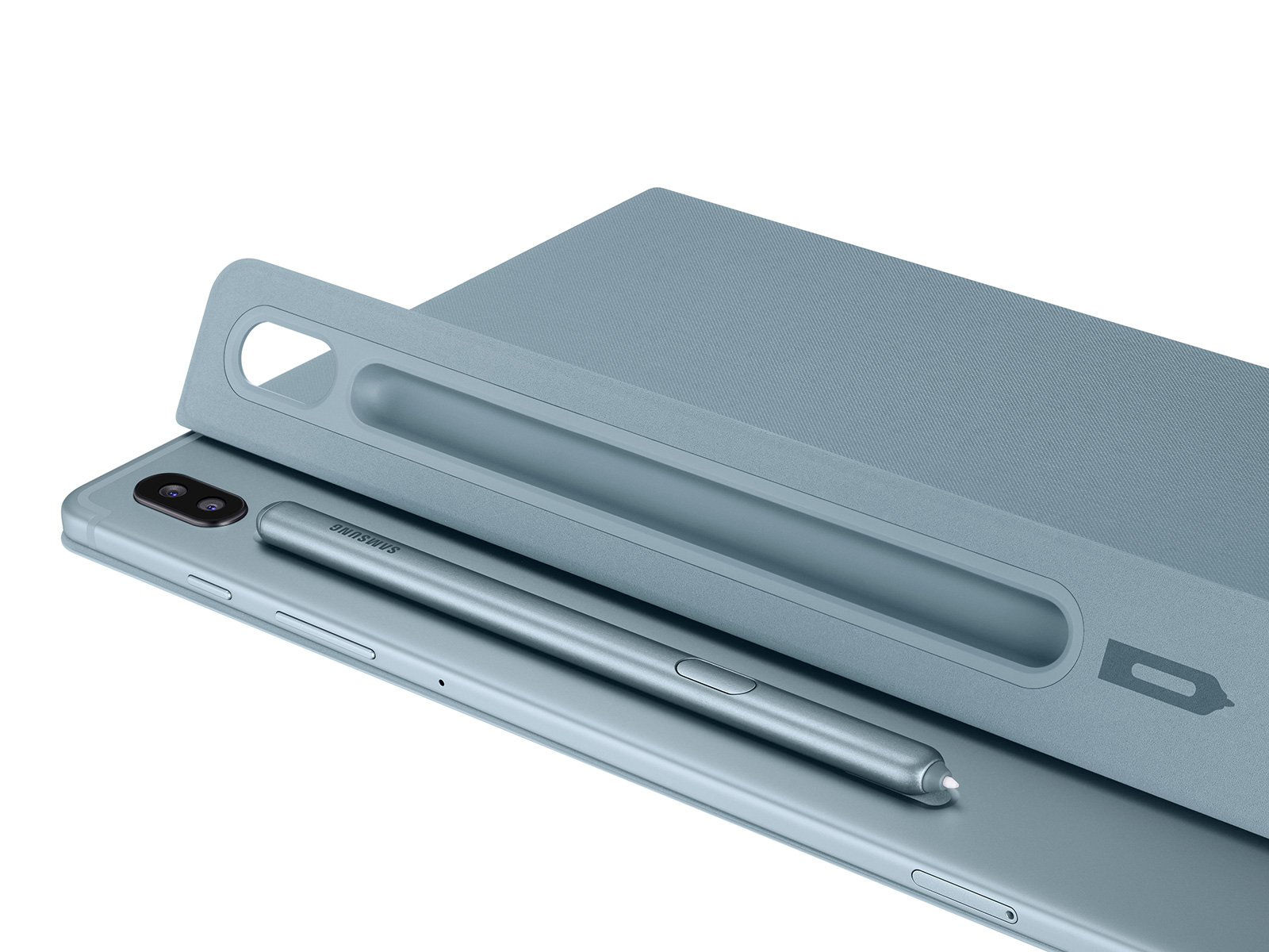 Thumbnail image of Galaxy Tab S6 Book Cover - Cloud Blue