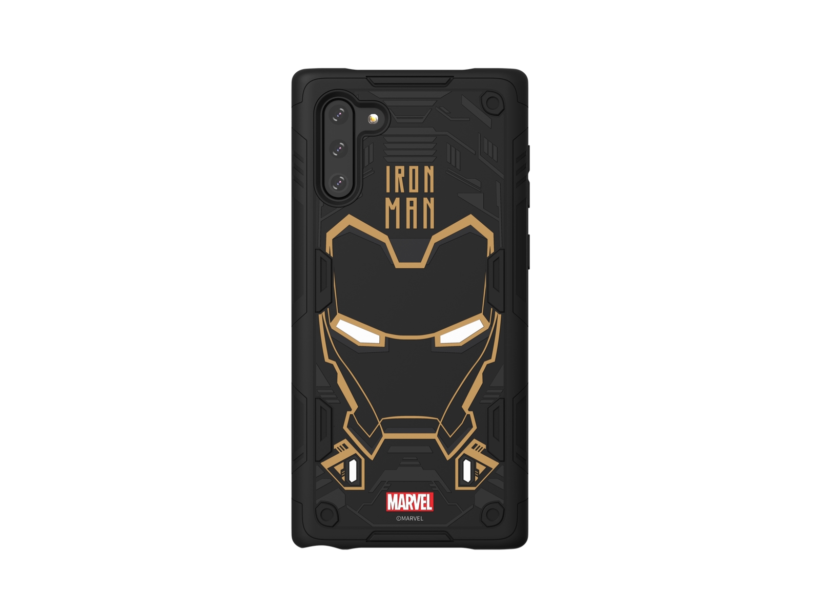 Galaxy Friends Iron Man Rugged Protective Smart Cover for Note10