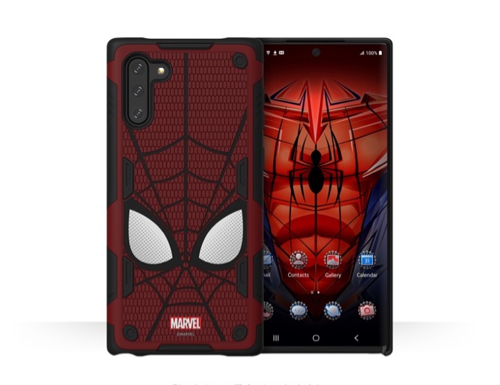 Galaxy Friends Spider-Man Rugged Protective Smart Cover For Note10 Mobile  Accessories - Gp-Fgn970Hijru | Samsung Us