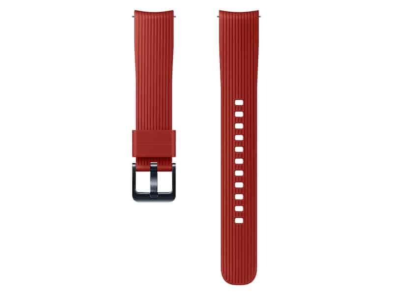 Silicone Band for Galaxy Watch 42mm, Red