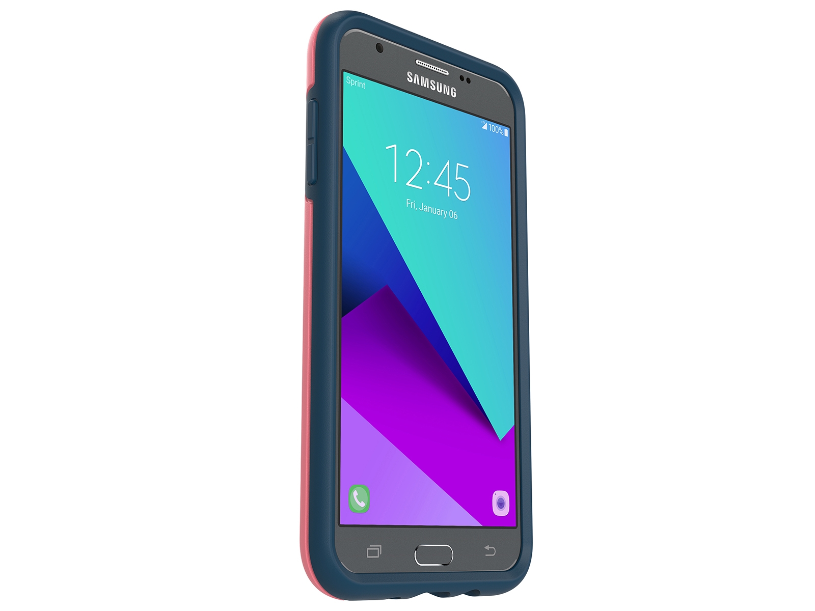 Thumbnail image of OtterBox Symmetry for Galaxy J7, Saltwater Taffy