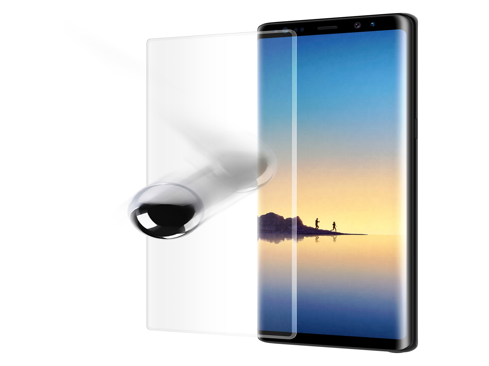 Thumbnail image of OtterBox Alpha Glass for Galaxy Note8, Clear