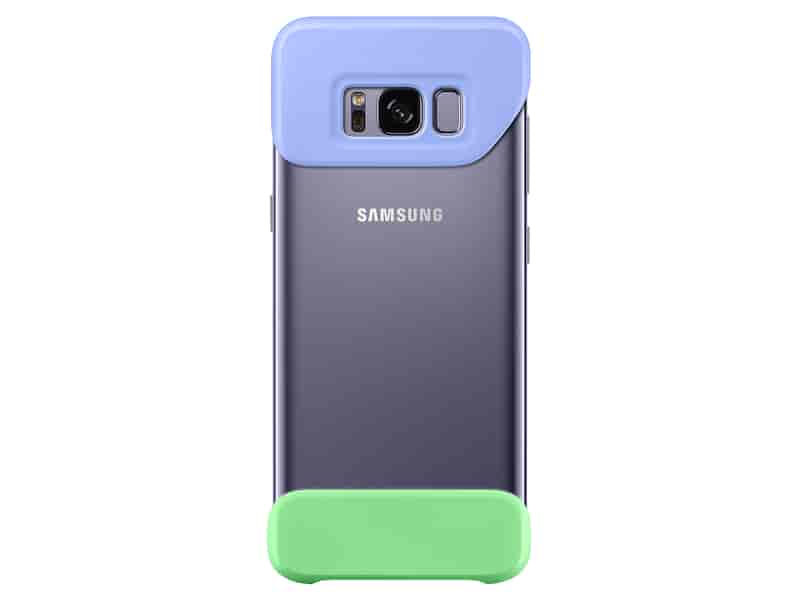Galaxy S8 Two Piece Cover, Violet/Green