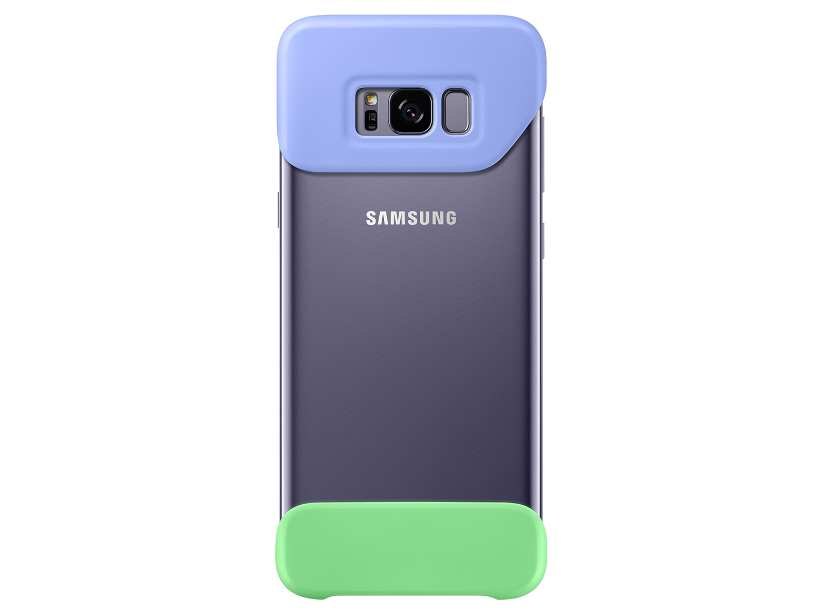 Thumbnail image of Galaxy S8+ Two Piece Cover, Violet/Green