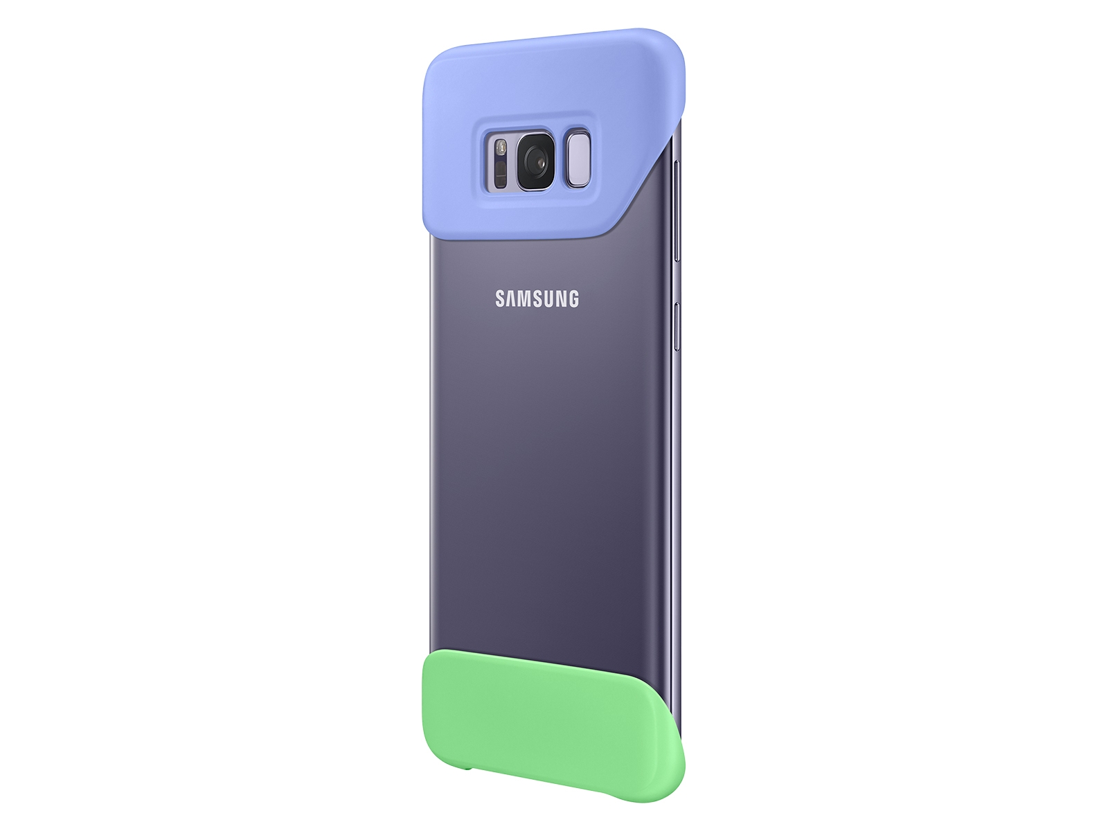 Thumbnail image of Galaxy S8+ Two Piece Cover, Violet/Green