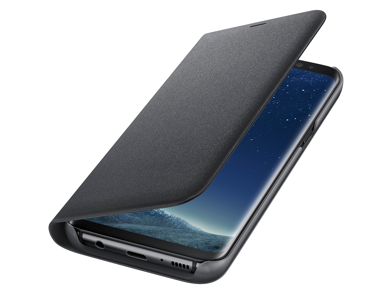 zwemmen Vader Achtervolging Galaxy S8+ LED Wallet Cover, Black Mobile Accessories - EF-NG955PBEGUS |  Samsung US