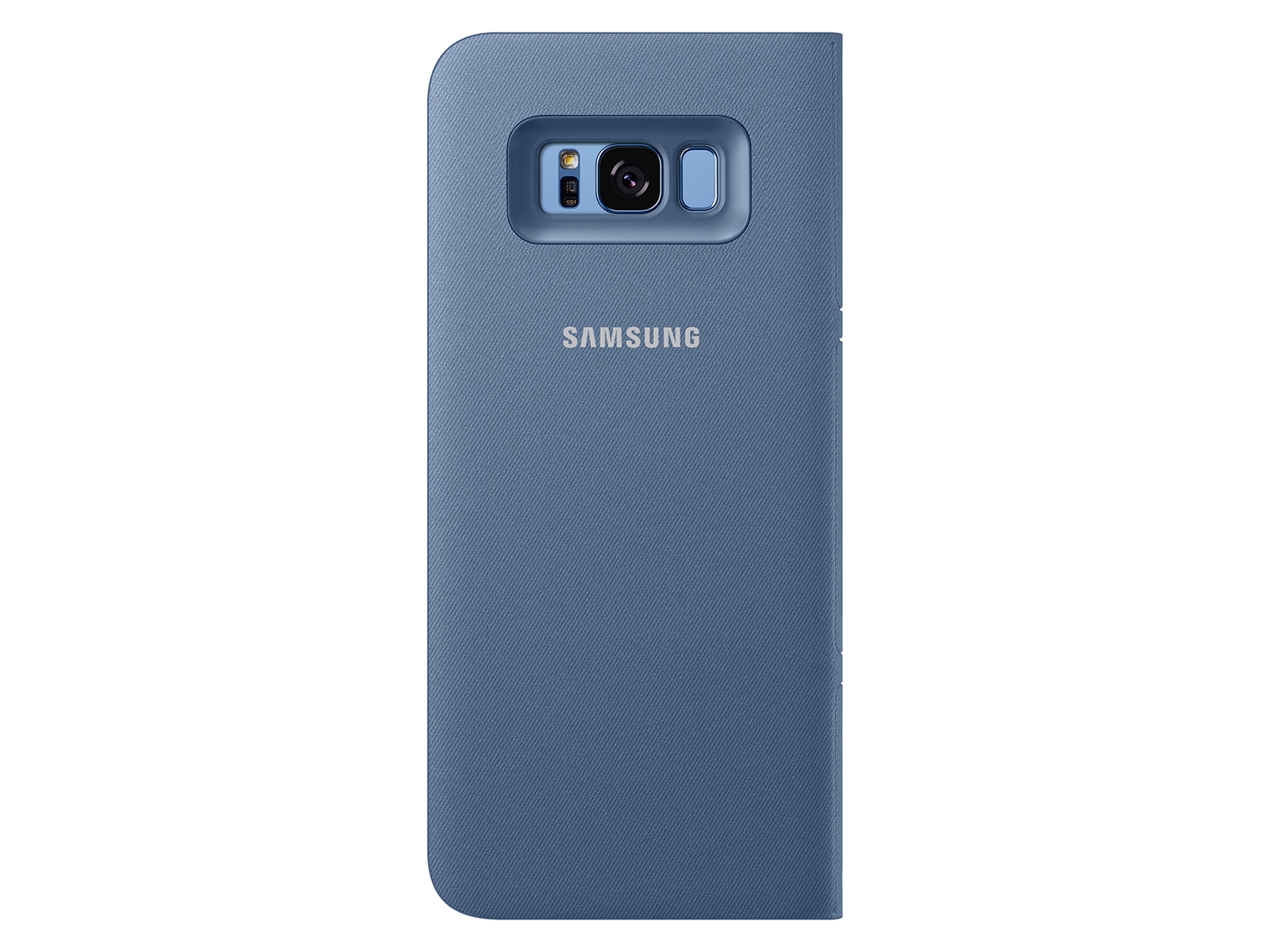Galaxy S8+ LED Wallet Cover, Blue Accessories - EF-NG955PLEGUS | Samsung