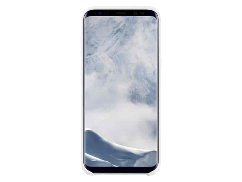 Galaxy S8+ Silicone Cover, White
