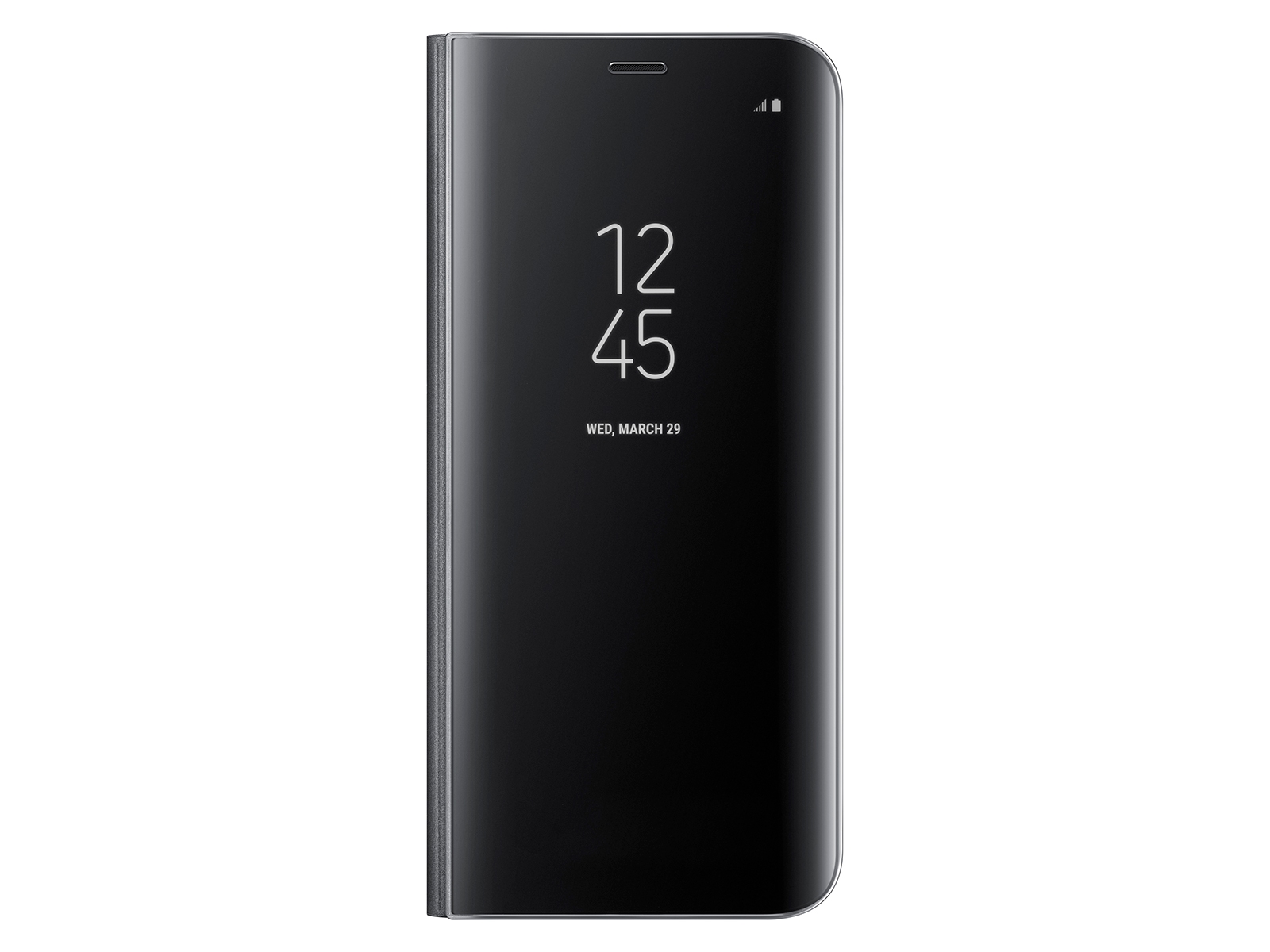 Reserveren herten renderen Galaxy S8 S-View Flip Cover, Black - EF-ZG950CBEGUS | Samsung US
