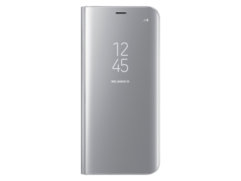 Galaxy S8 S-View Flip Cover, Silver