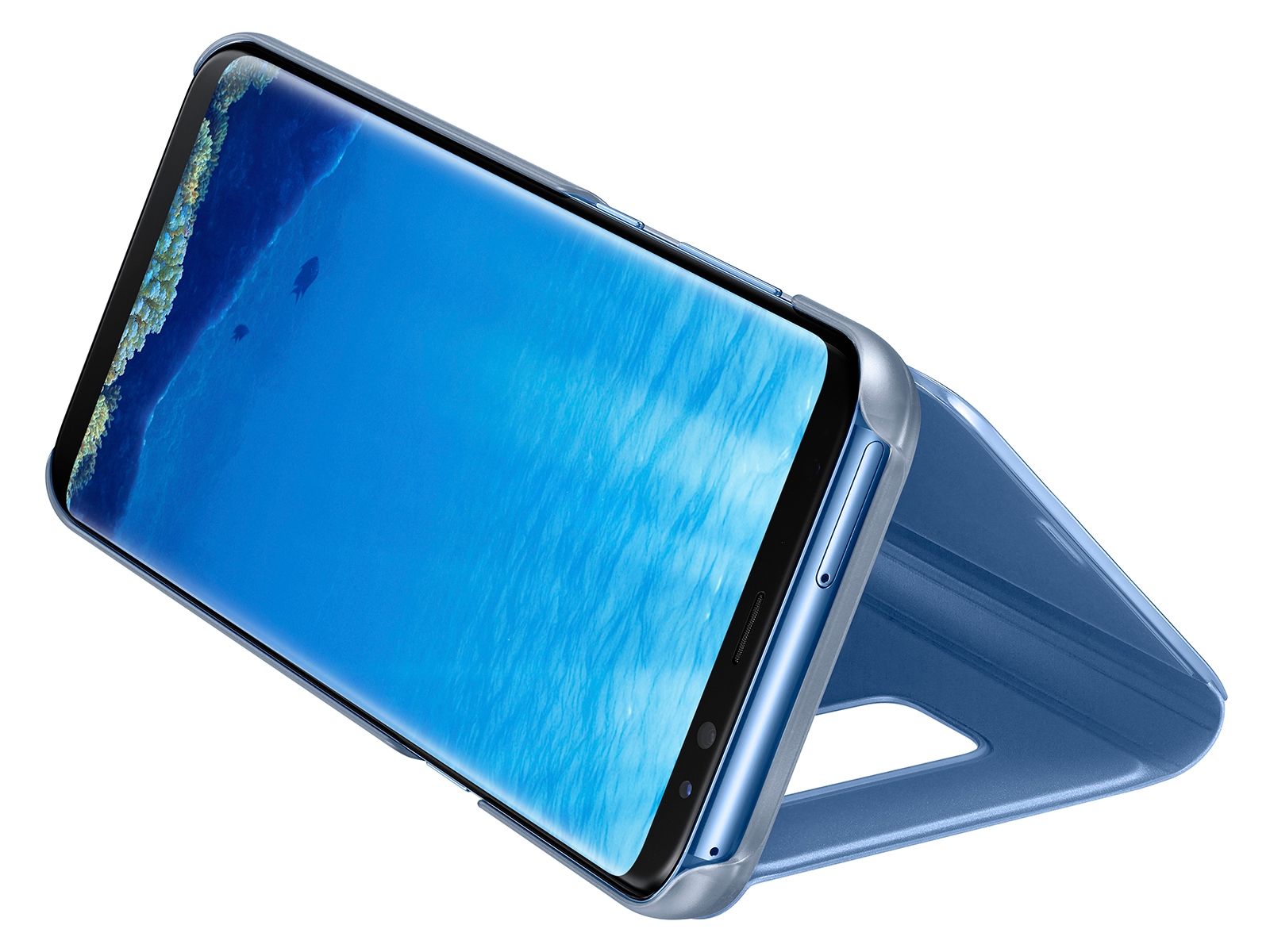 S8+S-View Flip Cover, Blue - EF-ZG955CLEGUS | Samsung US