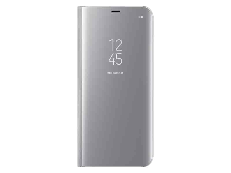 Galaxy S8+ S-View Flip Cover, Silver