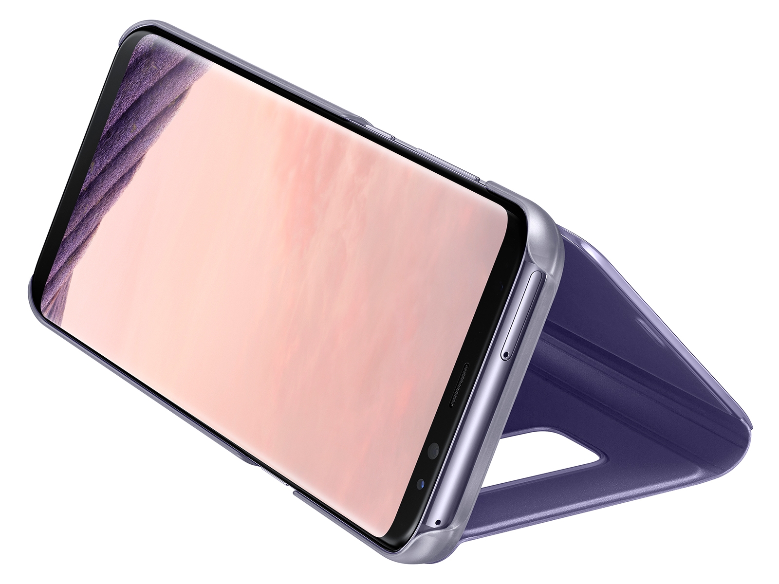 Thumbnail image of Galaxy S8+ S-View Flip Cover, Orchid Gray