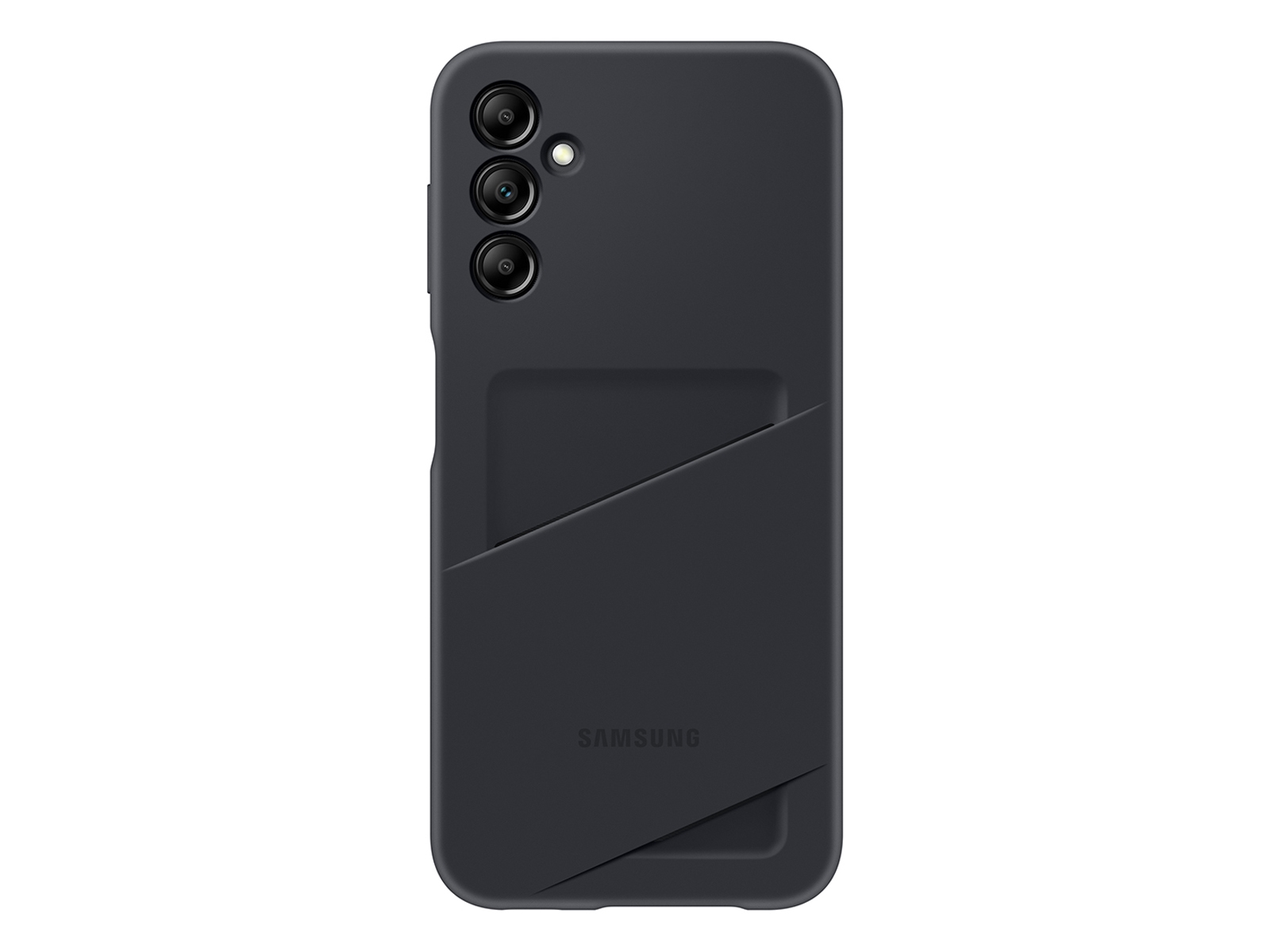 Funda con ranura para tarjeta Galaxy A14 5G, accesorios móviles negros | Samsung EE.UU