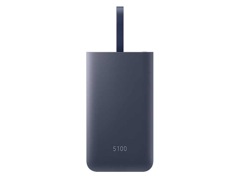 5100 mAH Fast Charge Portable Battery Pack, Navy