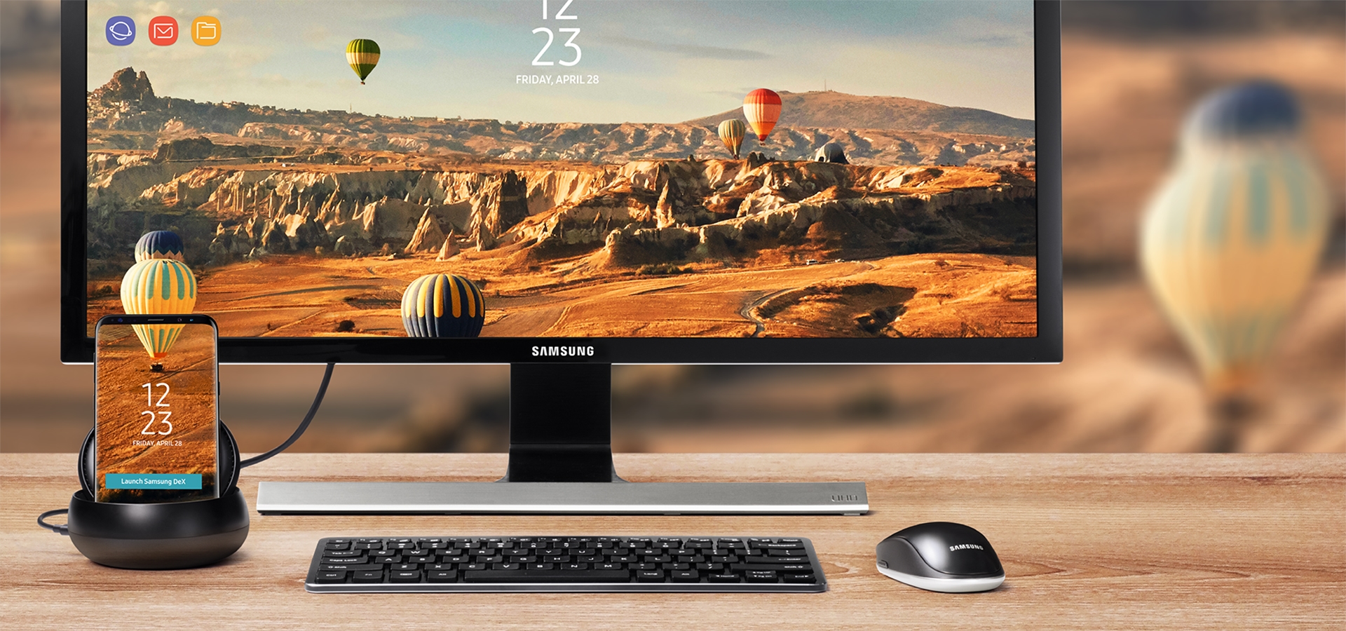 How to use Samsung DeX feature in Galaxy Note8?
