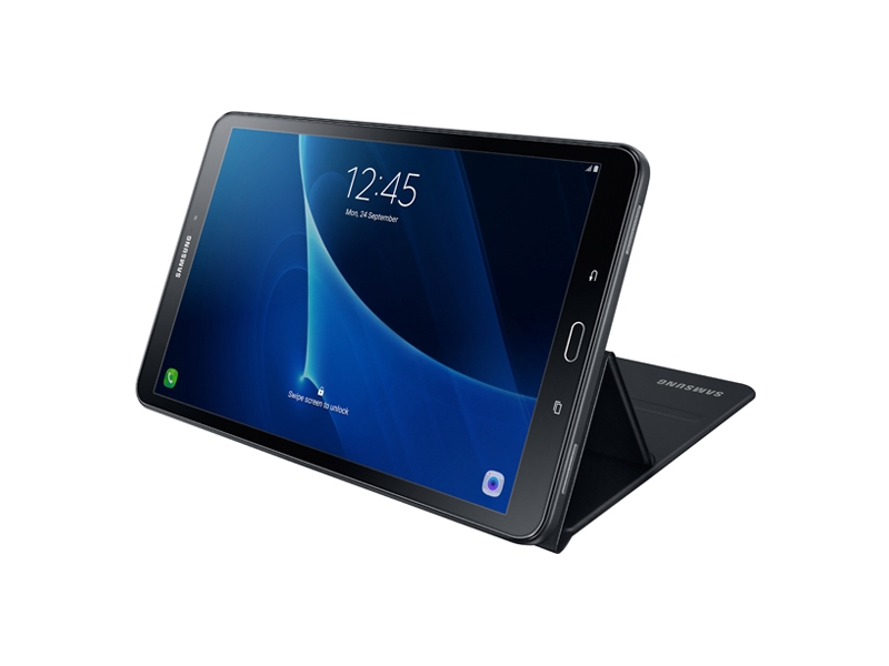 Klik warmte Knorretje Galaxy Tab A 10.1” Book Cover - Black Mobile Accessories - EF-BT580PBEGUJ |  Samsung US