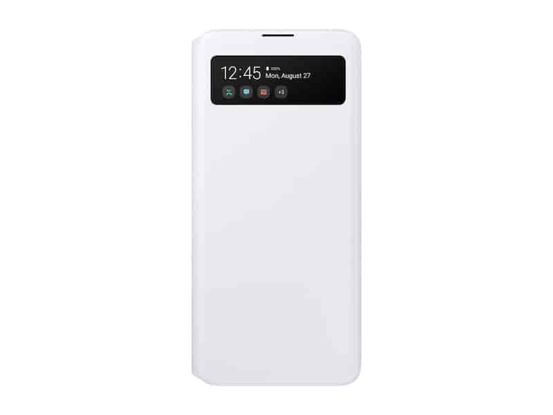 Galaxy A51 S View Wallet Cover, White