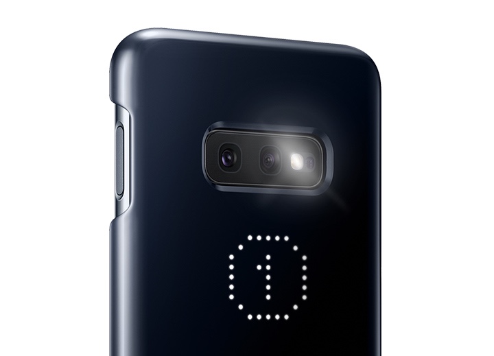 Galaxy S10 LED Back Cover, Black Mobile Accessories - EF-KG973CBEGUS | Samsung