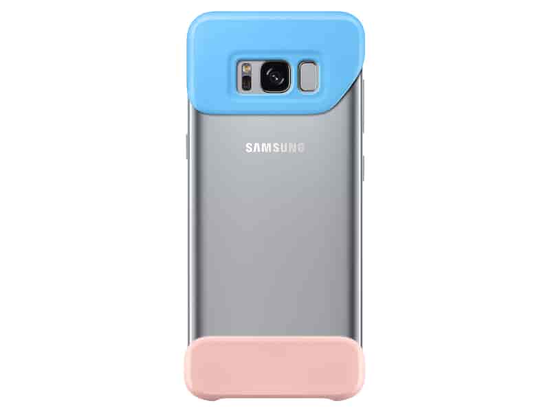 Galaxy S8 Two Piece Cover, Blue/Pink