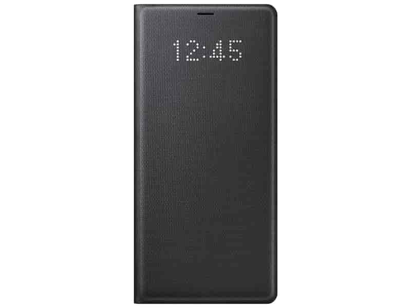 Galaxy Note8 LED Wallet Cover, Black