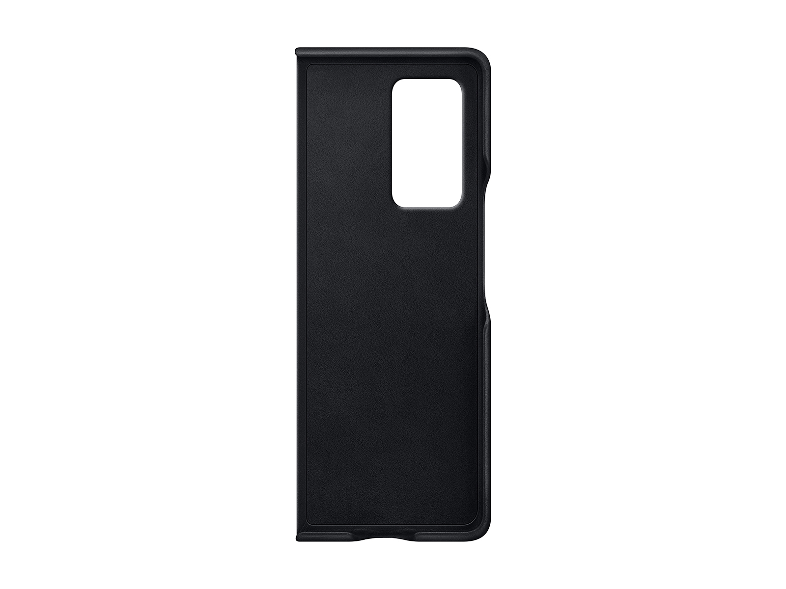 Galaxy Z Fold2 5G Leather Cover, Black Mobile Accessories - EF-VF916LBEGUS | Samsung US