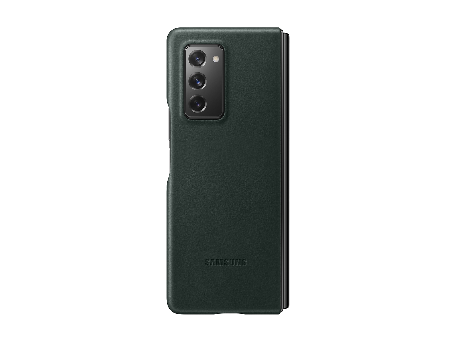 Thumbnail image of Galaxy Z Fold2 5G Leather Cover, Green