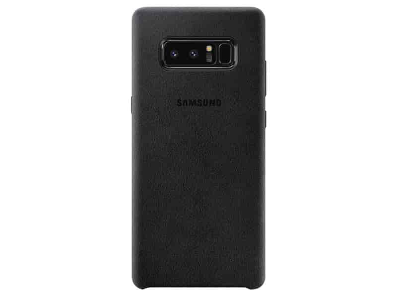 Galaxy Note8 Alcantara Cover, Black