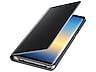 Thumbnail image of Galaxy Note8 S-View Flip Cover, Black