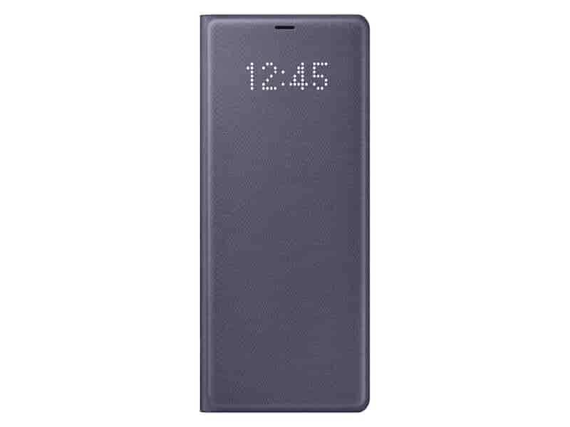 Galaxy Note8 LED Wallet Cover, Orchid Gray