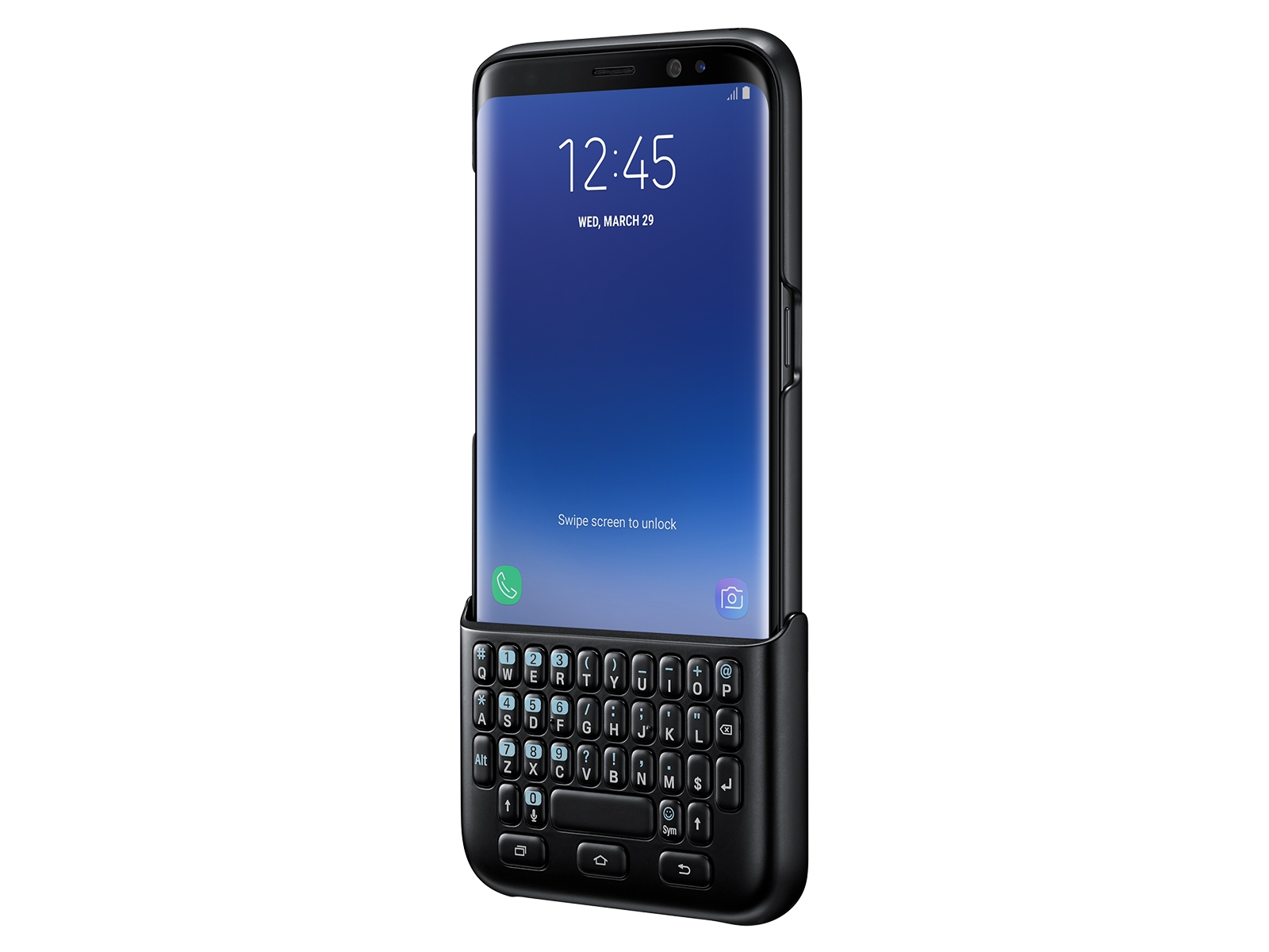 kursiv ru Sammenbrud Galaxy S8 Keyboard Cover, Black Mobile Accessories - EJ-CG950BBEGWW |  Samsung US