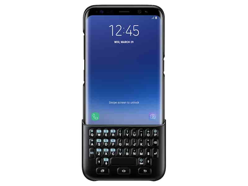Galaxy S8+ Keyboard Cover, Black