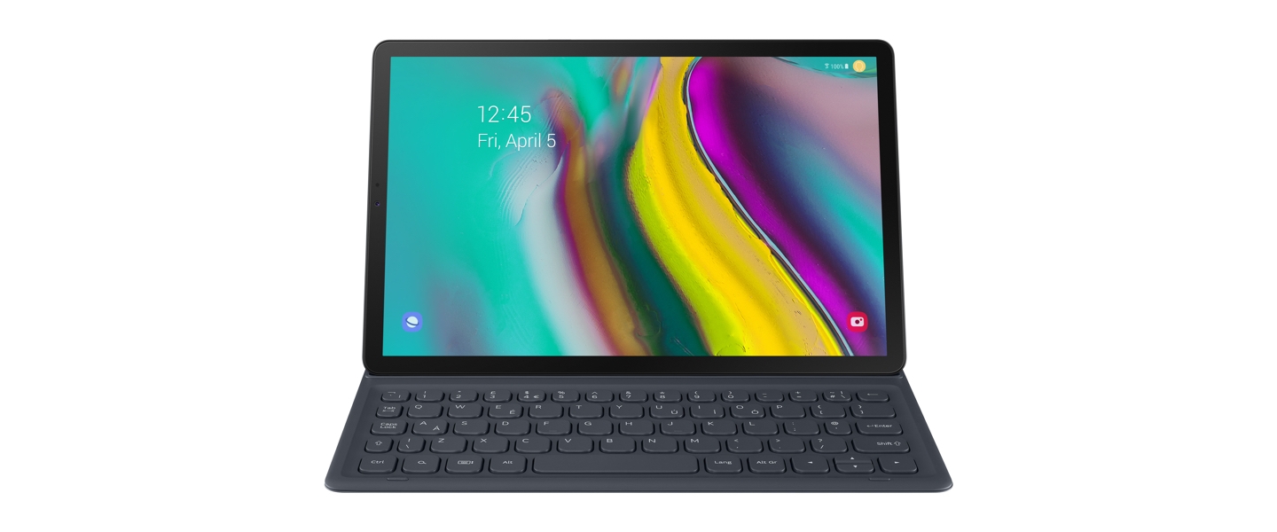 aanpassen Mellow voedsel Galaxy Tab S5e Book Cover Keyboard Mobile Accessories - EJ-FT720UBEGUJ |  Samsung US
