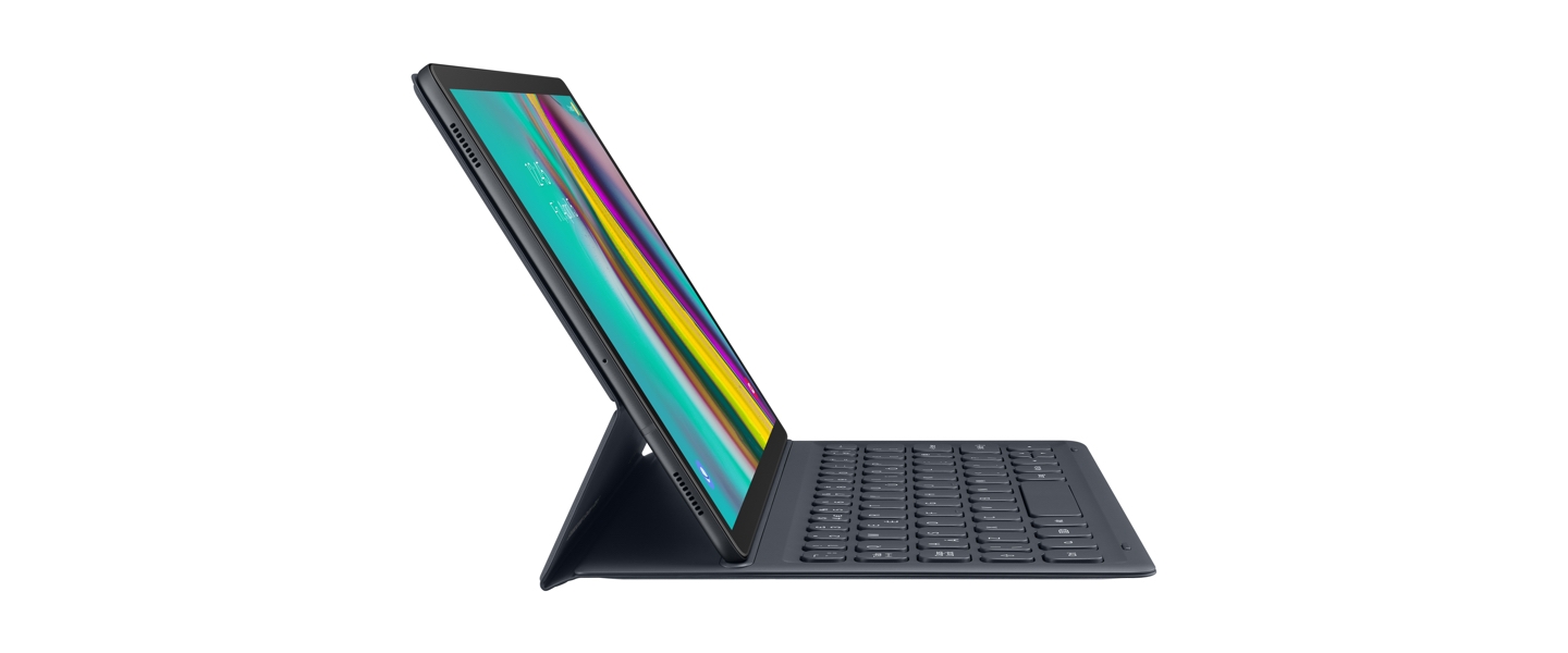 overdrijven servet wanhoop Galaxy Tab S5e Book Cover Keyboard Mobile Accessories - EJ-FT720UBEGUJ |  Samsung US