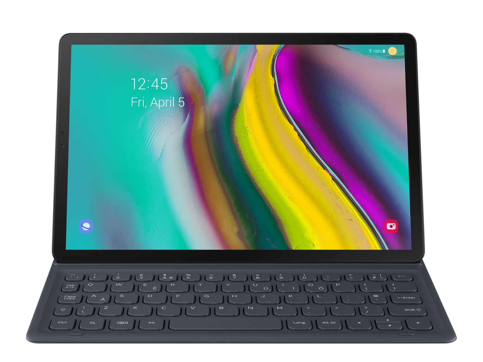 Galaxy Tab S5e Book Cover Keyboard Mobile Accessories - EJ 