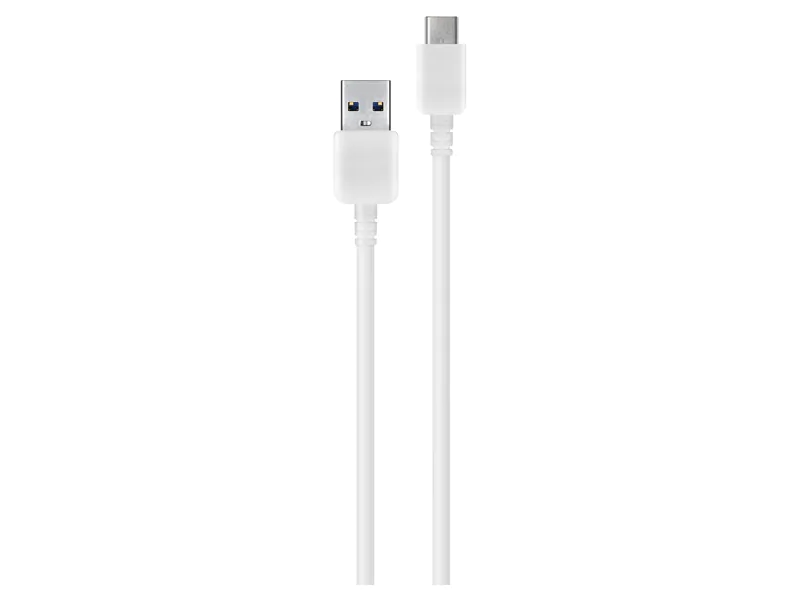 White+Black Authentic Short Two 8inch USB Type-C Cable Works with Samsung Galaxy A42 5G Also Fast Quick Charges Plus Data Transfer! 