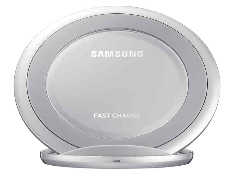 Fast Charge Wireless Charging Stand, Silver