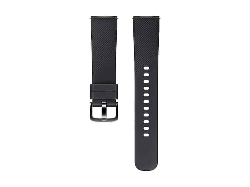 Silicone Band (20mm) Black