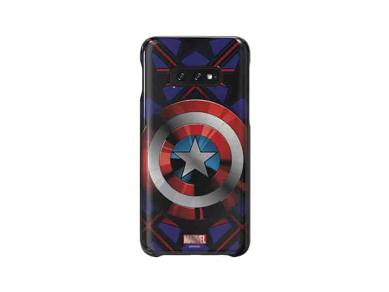Galaxy Friends Captain America Smart Cover for Galaxy S10e