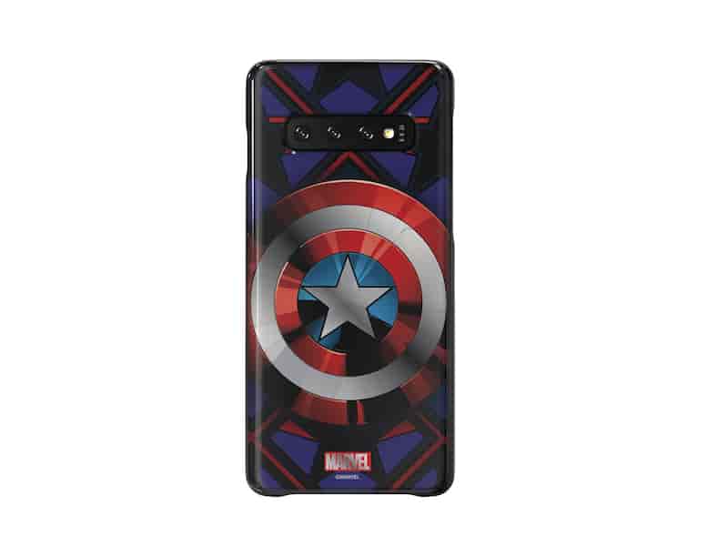 Galaxy Friends Captain America Smart Cover for Galaxy S10
