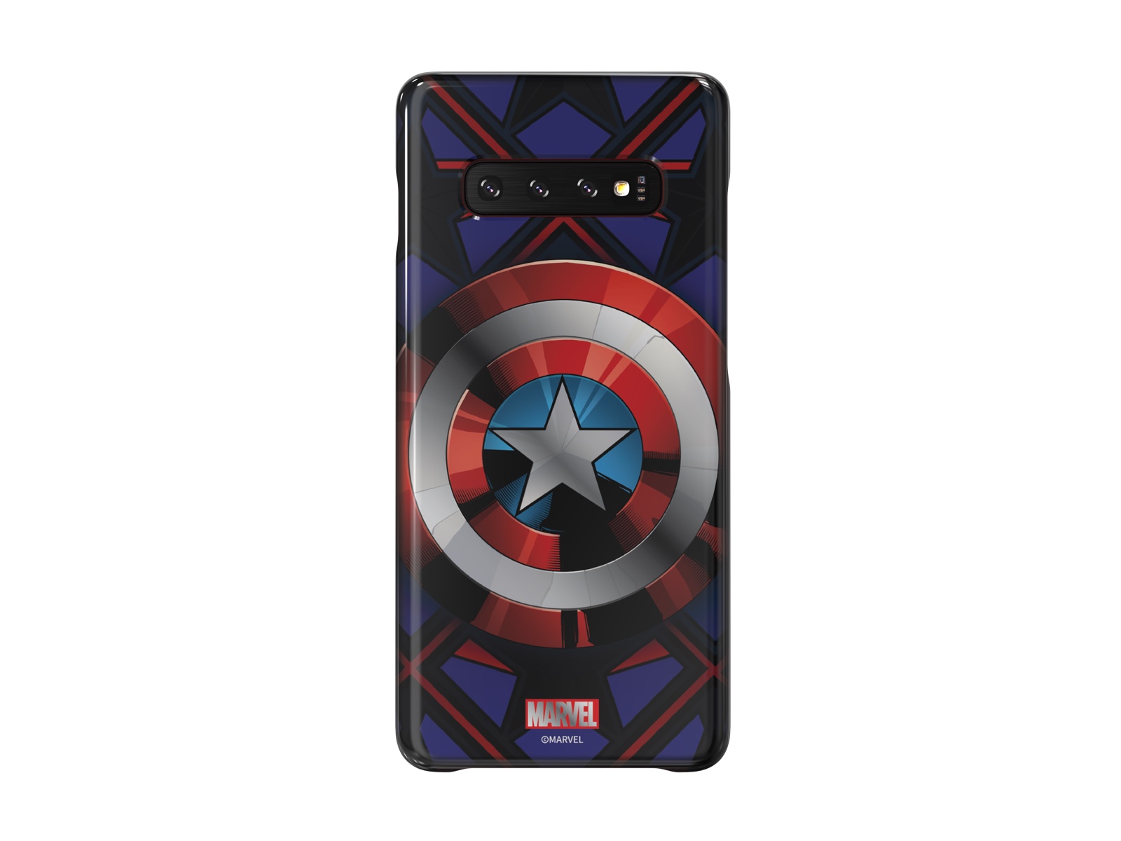 Thumbnail image of Galaxy Friends Captain America Smart Cover for Galaxy S10+