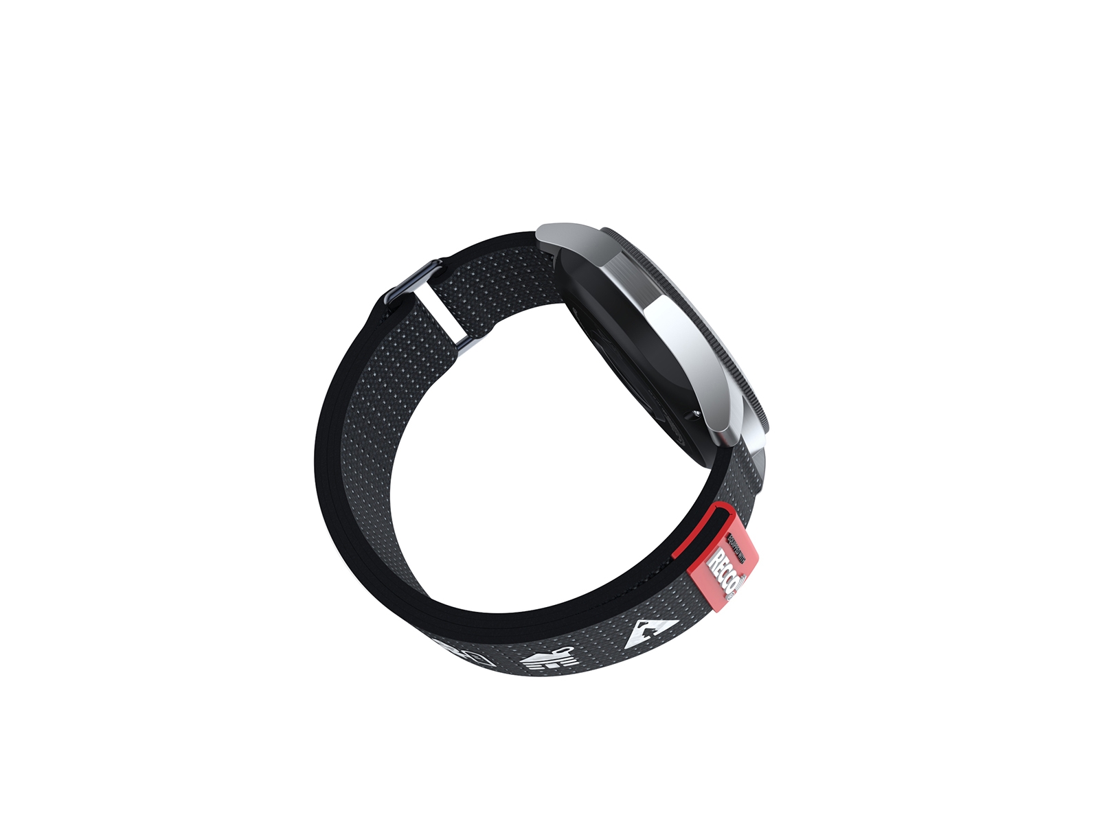 RECCO® Rescue Reflector band (22mm) Black Mobile Accessories - GP
